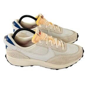 Nike Waffle Debut Vintage Game Royal Shoe Womens 10.5 White Beige Casual Sneaker